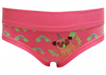 Emy Bimba kalhotky dívčí Mopsík 2465 růžové